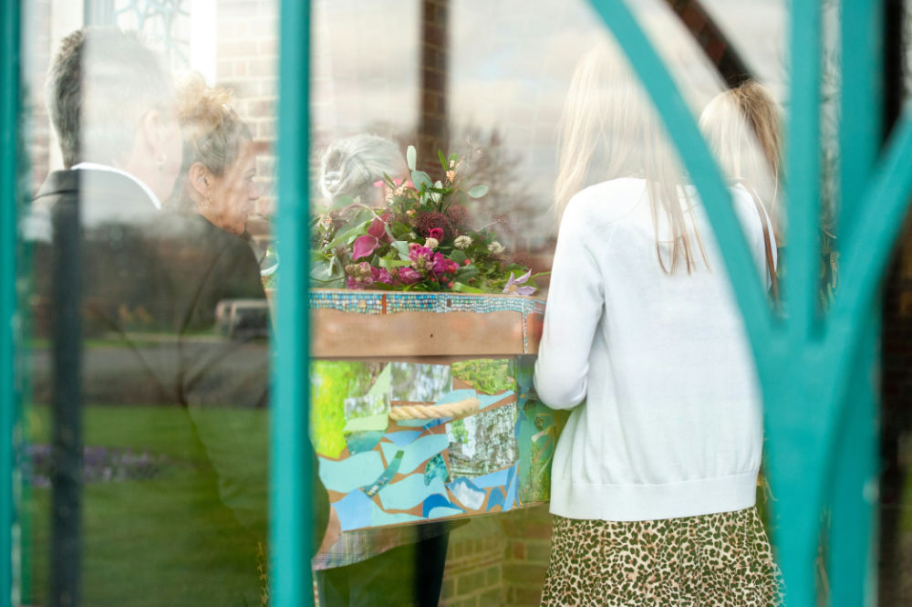 personalised funeral tributes